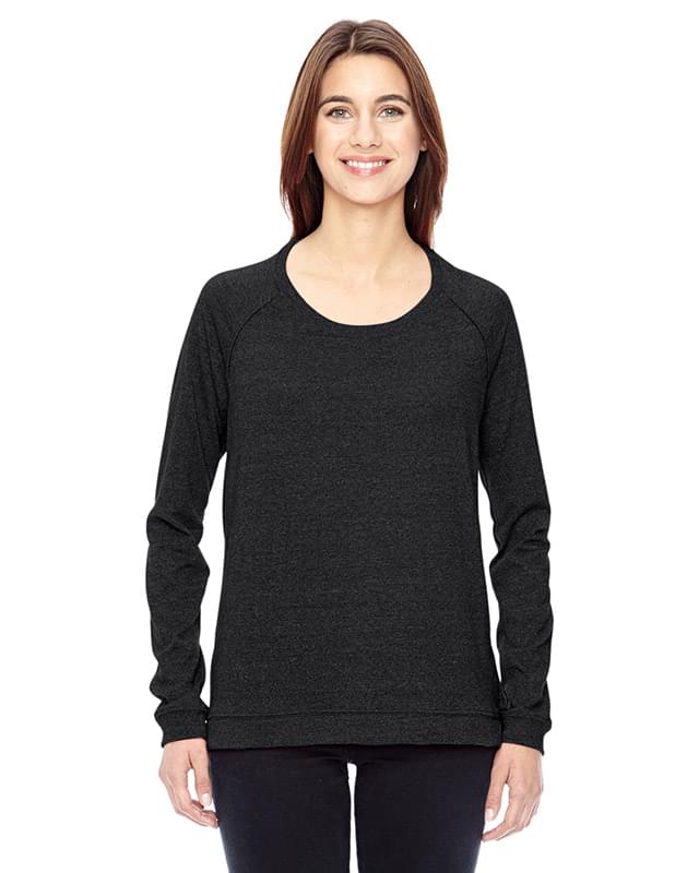 Ladies' Eco-Mock Twist Locker Room Pullover