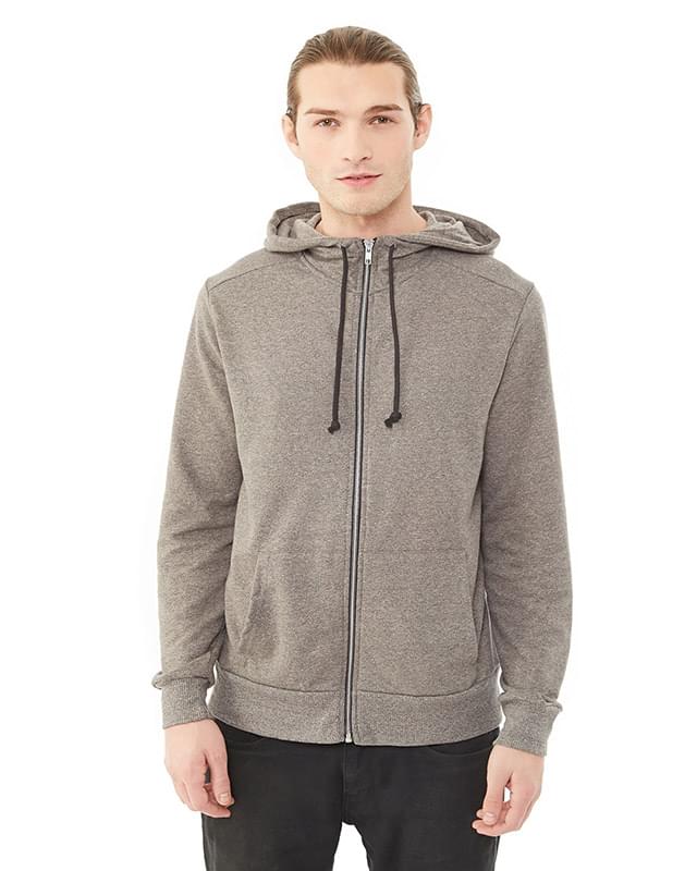 Men's Rocky Eco-Mock Twist Mock Neck Zip Hoodie