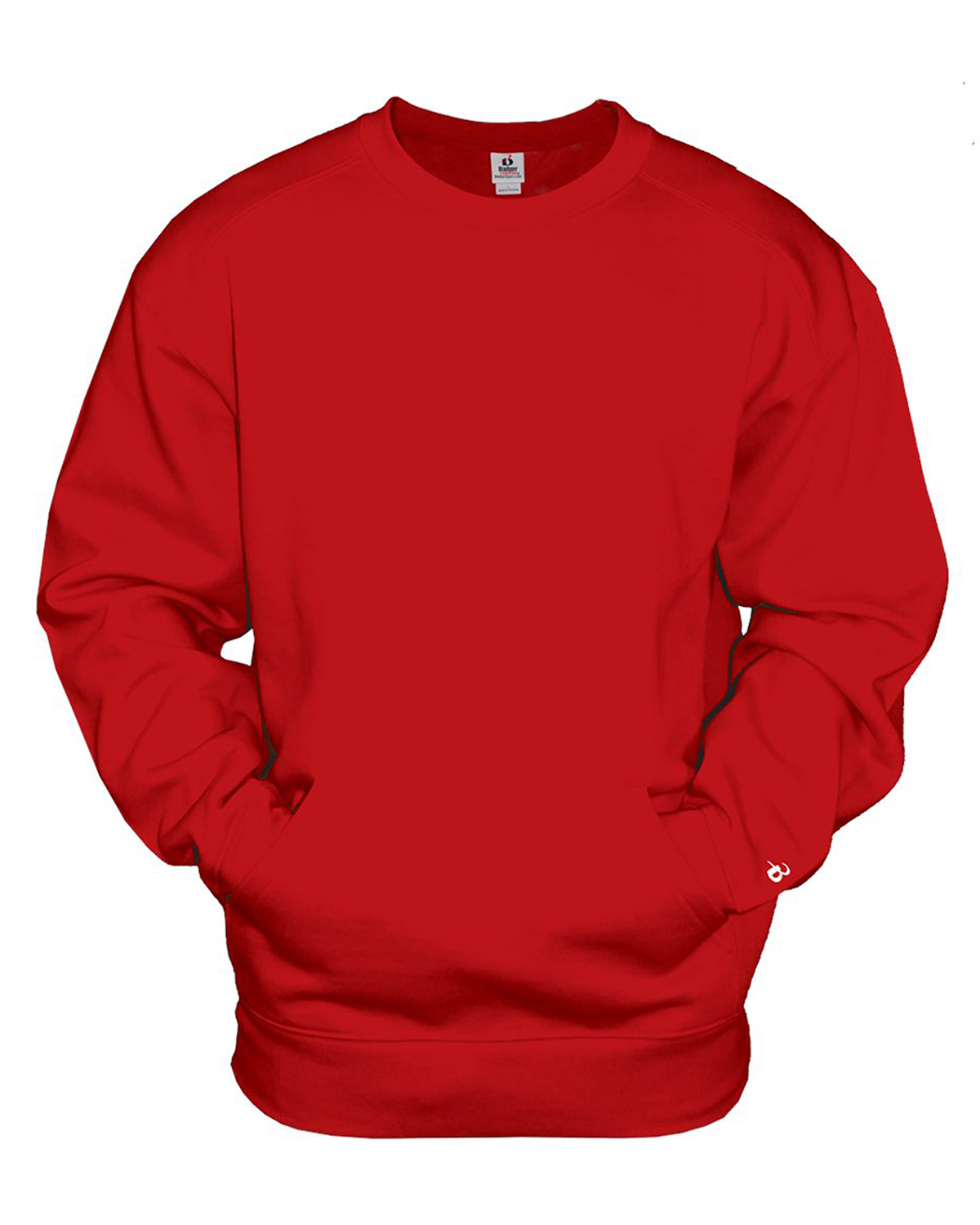 Adult Athletic Fleece Pocket Crew
