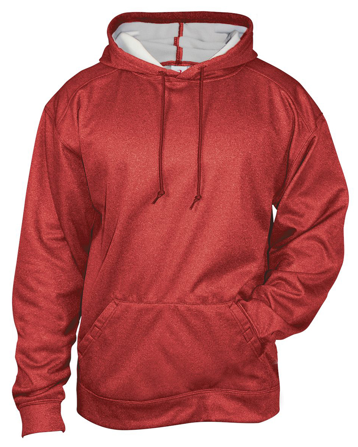 Adult Pro Heather Fleece Hooded Sweatshirt