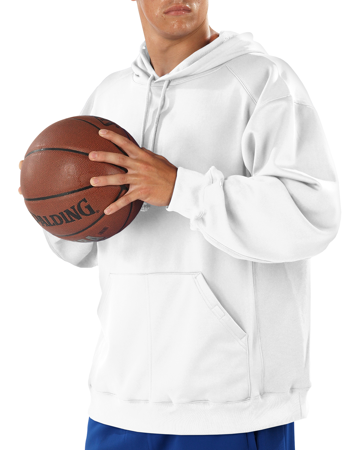 Adult Polyester Performance Hooded Fleece
