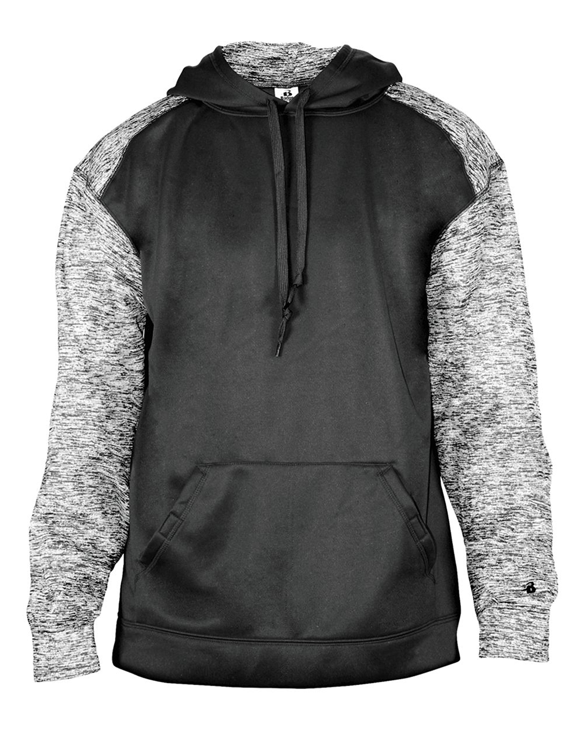 Adult Blend Colorblock Hooded Fleece