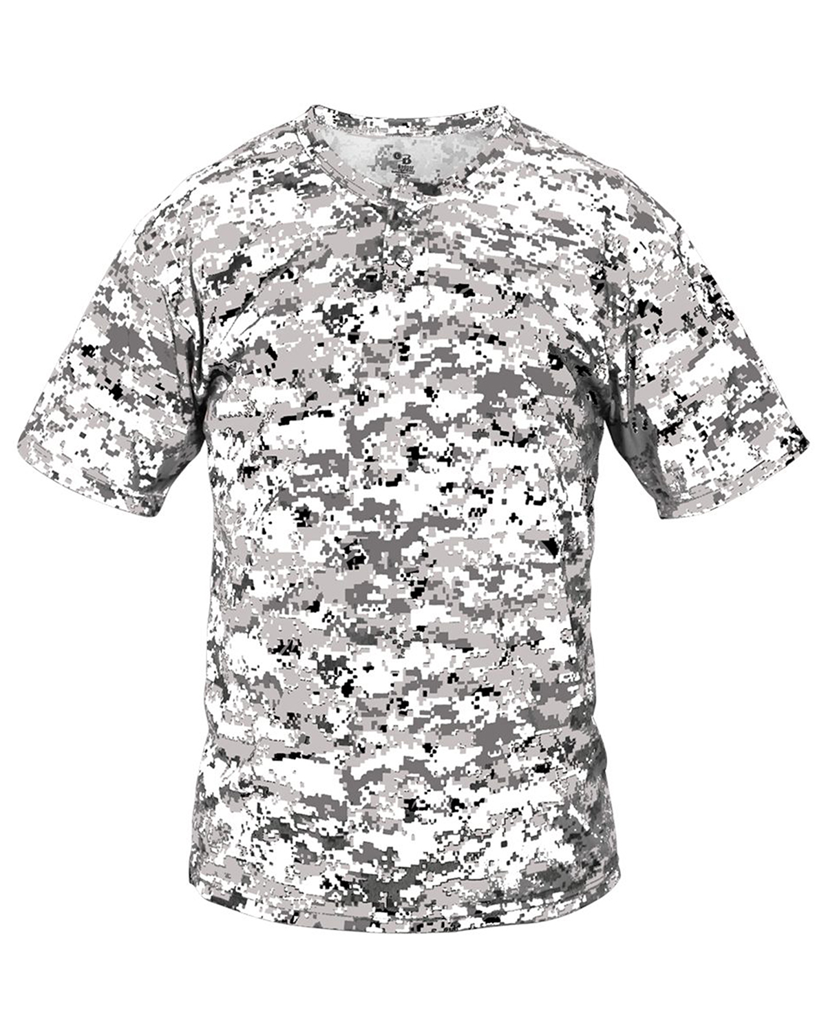 Youth Two-Button Placket Self Collar Tee