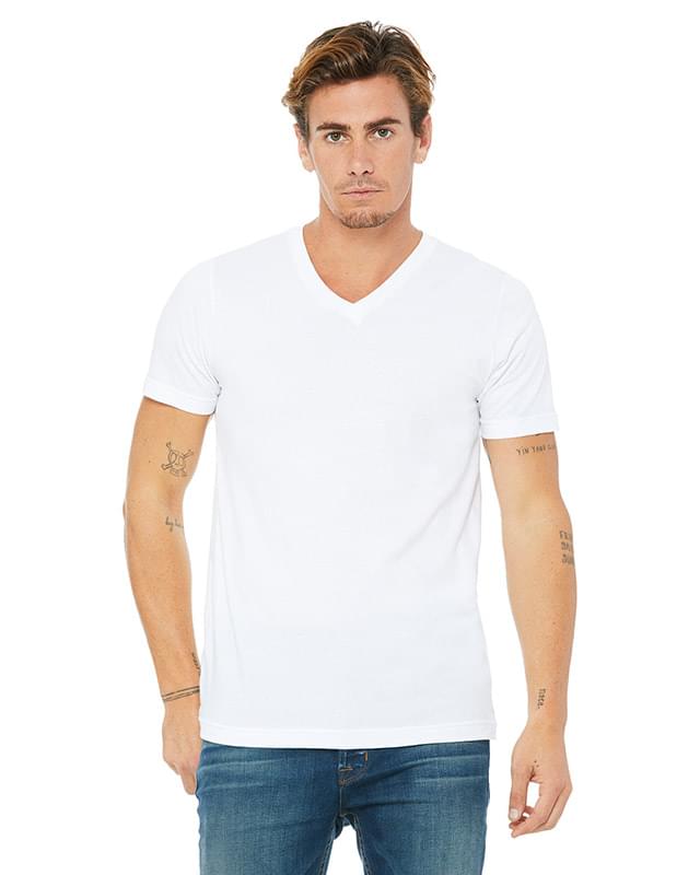 Unisex Jersey Short-Sleeve V-Neck T-Shirt