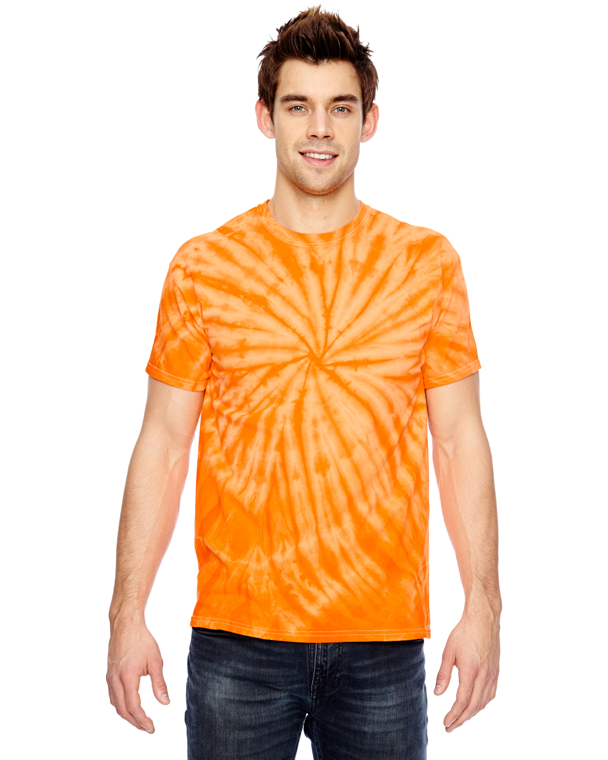 for Team 365 Adult Team Tonal Cyclone Tie-Dyed T-Shirt