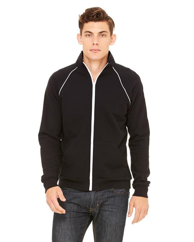 Men's Piped Fleece Jacket