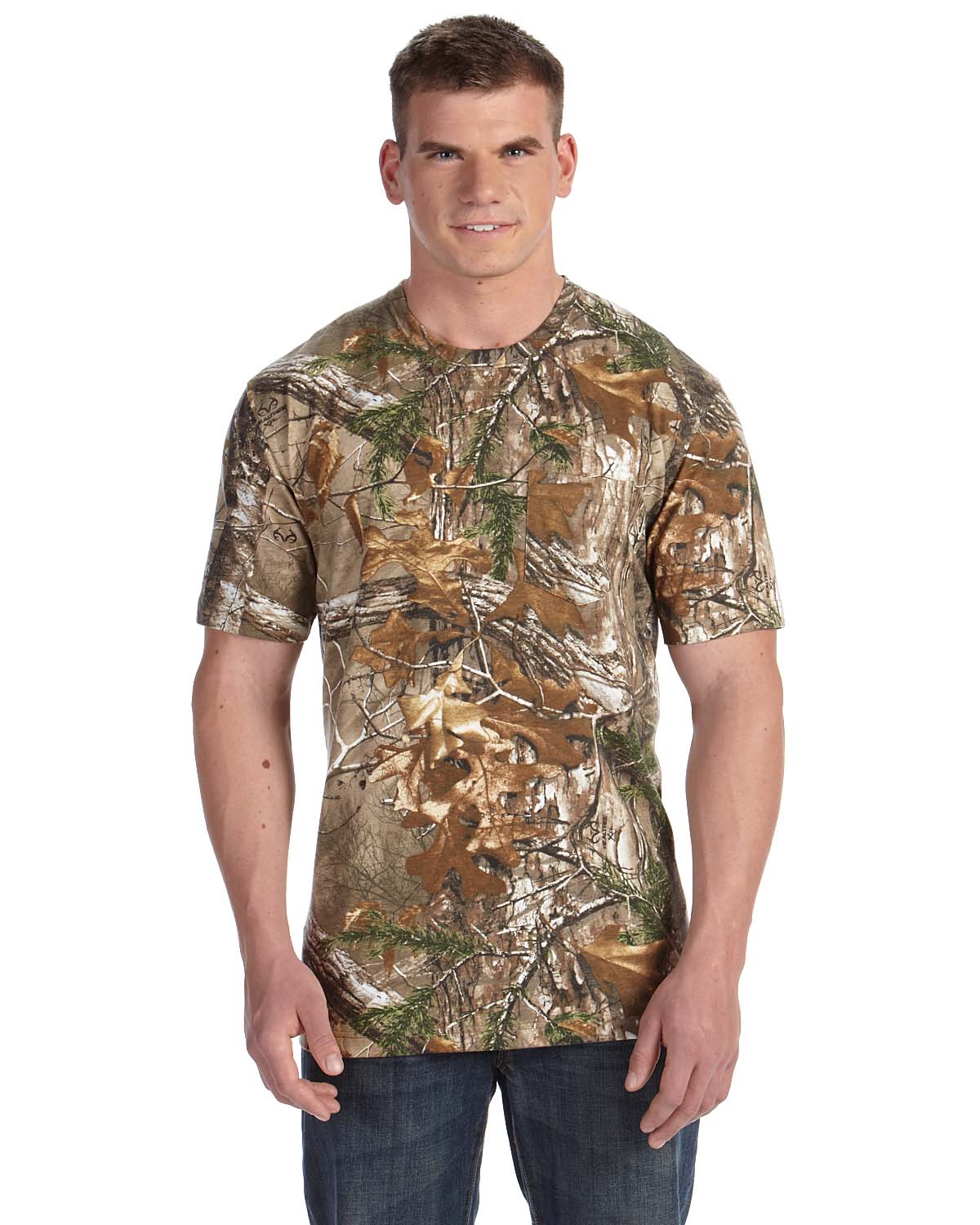 Officially Licensed REALTREE Camouflage Pocket T-Shirt
