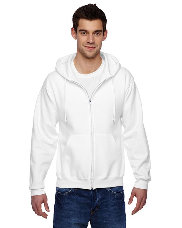 Adult 9.5 oz., Super Sweats NuBlend Fleece Full-Zip Hood