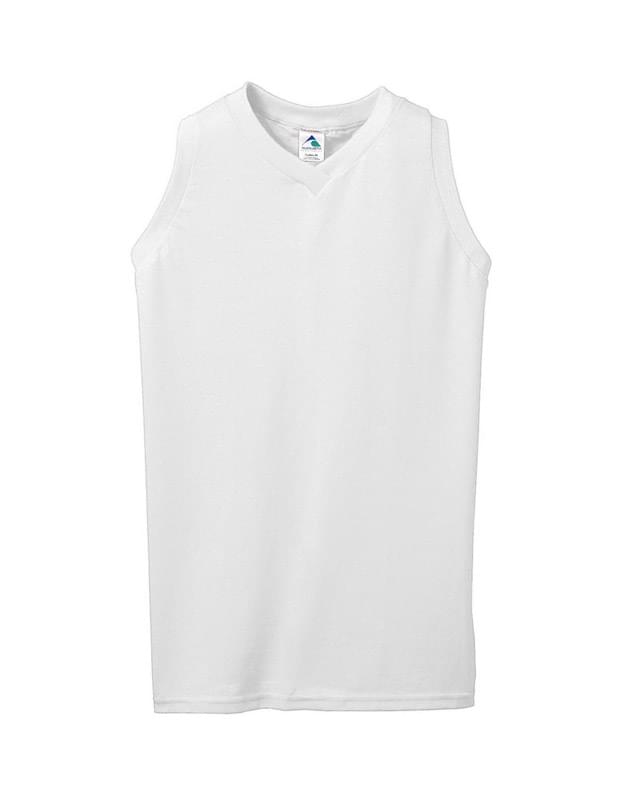 Ladies' Sleeveless V-Neck Shirt