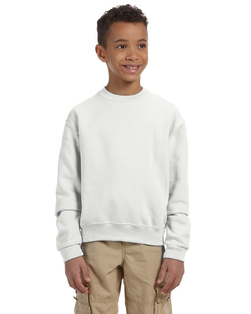 Youth 8 oz., NuBlend Fleece Crew