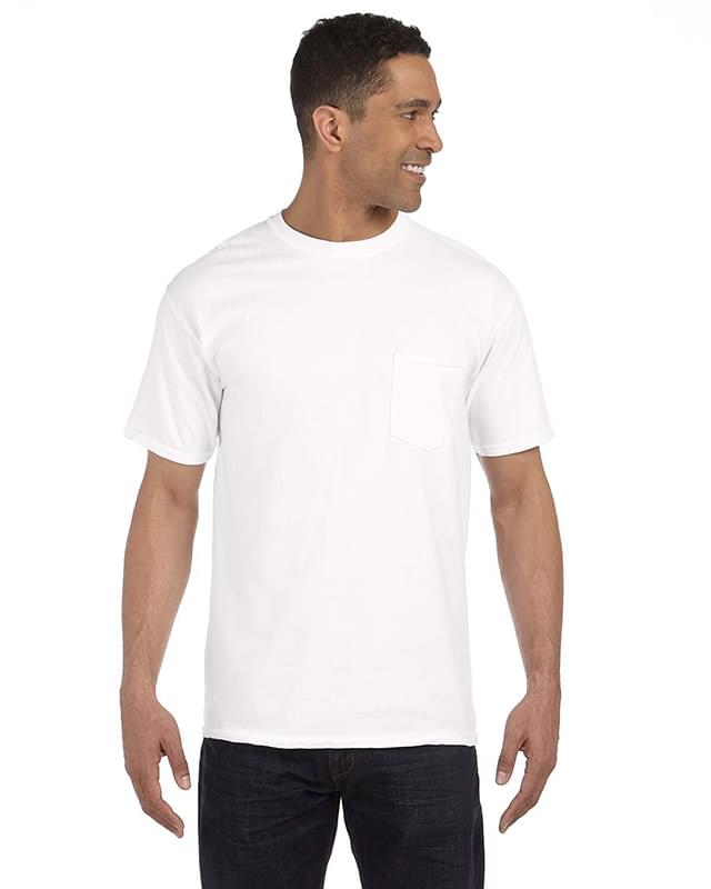 Adult 6.1 oz. Pocket T-Shirt