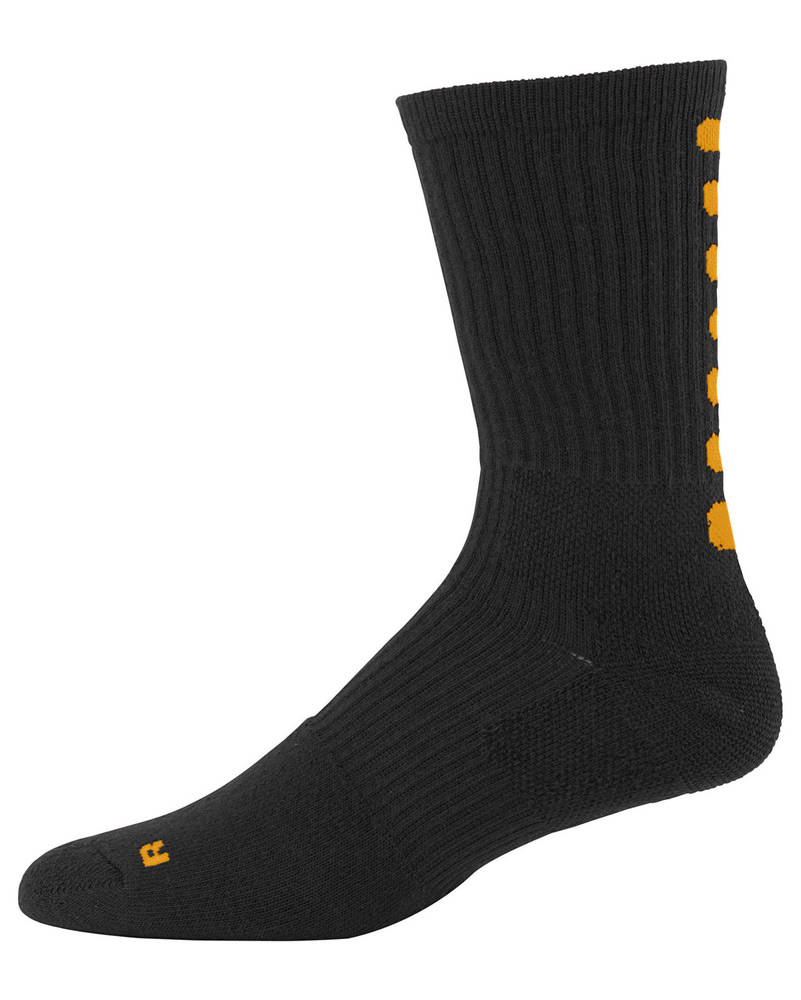 Youth Colorblock Crew Sock (7-9)