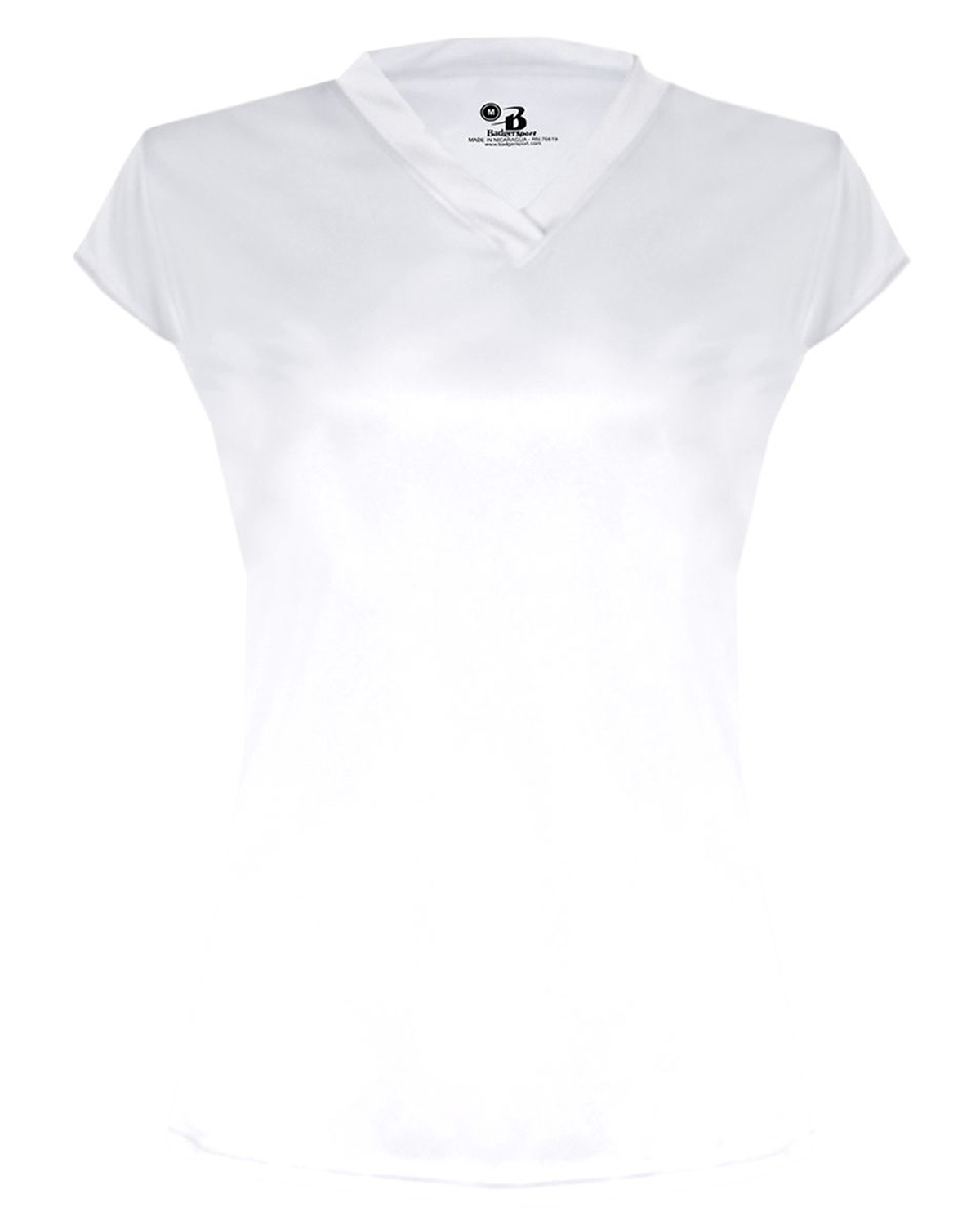 Solid Color Cap Sleeve Ladies Jersey