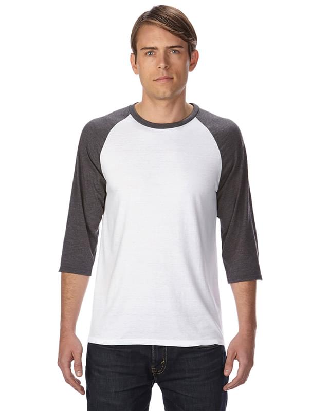 Triblend 3/4-Sleeve Raglan T-Shirt