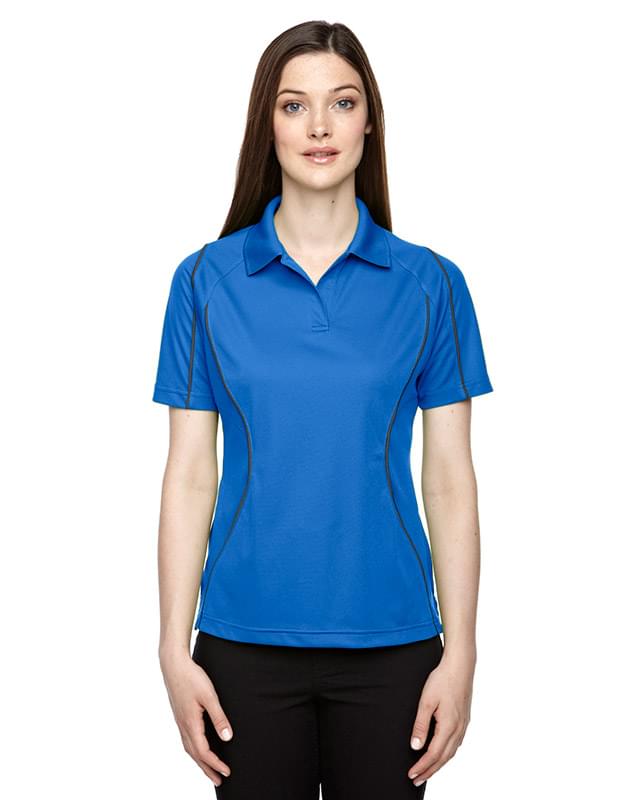 Ladies' Eperformance Velocity Snag Protection Colorblock Polo with Piping