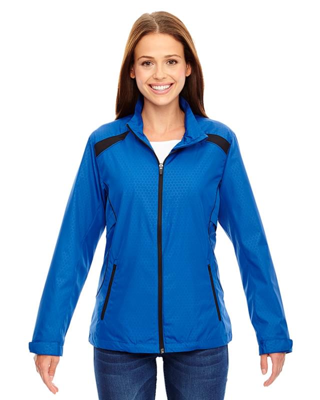 Ladies' Tempo Lightweight Recycled Polyester Jacket with Embossed Print