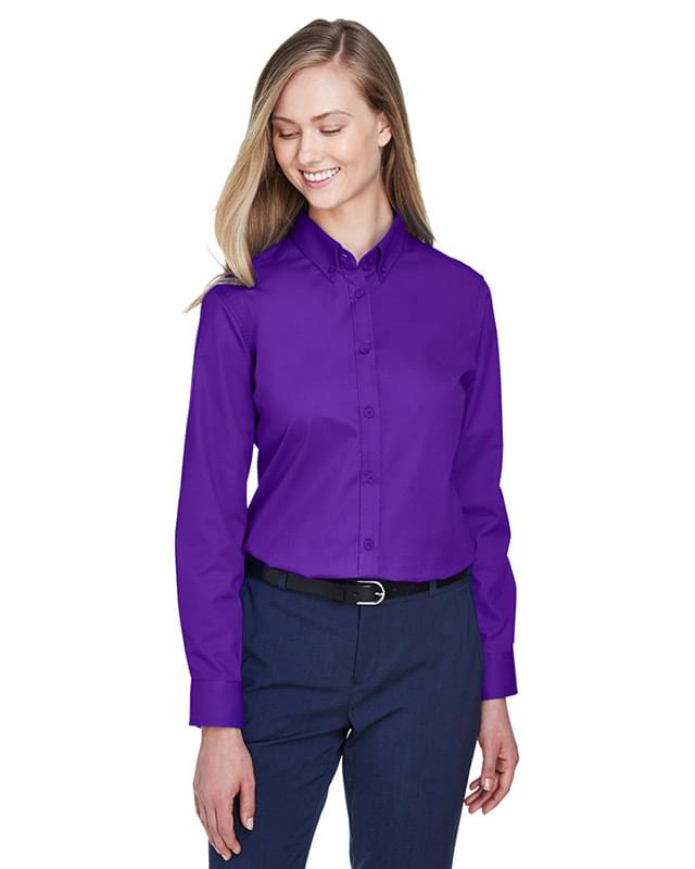 Ladies' Operate Long-Sleeve Twill Shirt