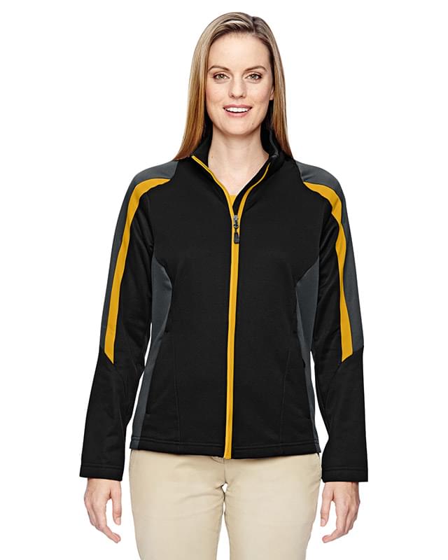 Ladies' Strike Colorblock Fleece Jacket