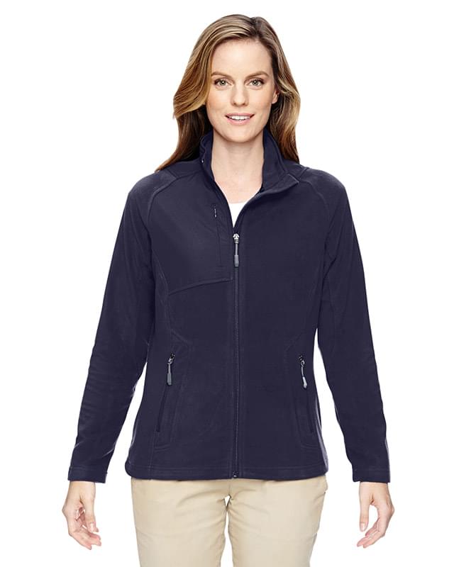 Ladies' Excursion Trail Fabric-Block Fleece Jacket