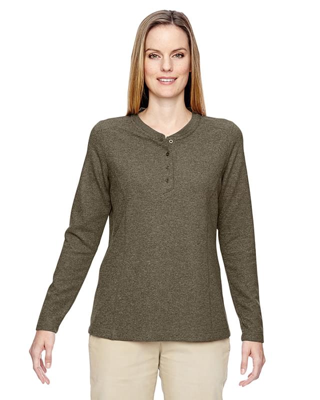 Ladies' Excursion Nomad Performance Waffle Henley