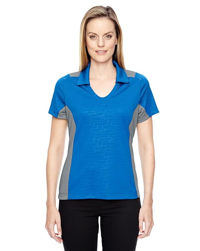 Ladies' Reflex UTK cool?logik Performance Embossed Print Polo