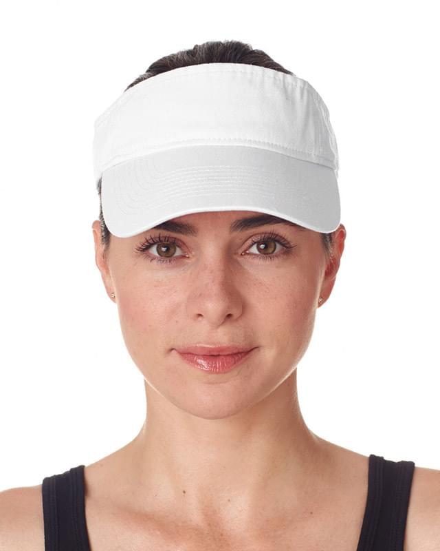 Adult Classic Cut Chino Cotton Twill Visor