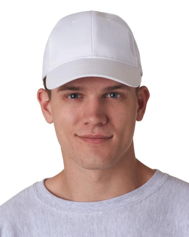 Adult Classic Cut Brushed Cotton Twill Structured Cap