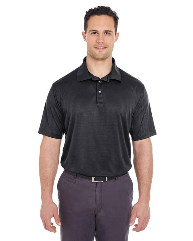 Men's Cool & Dry Jacquard Stripe Polo