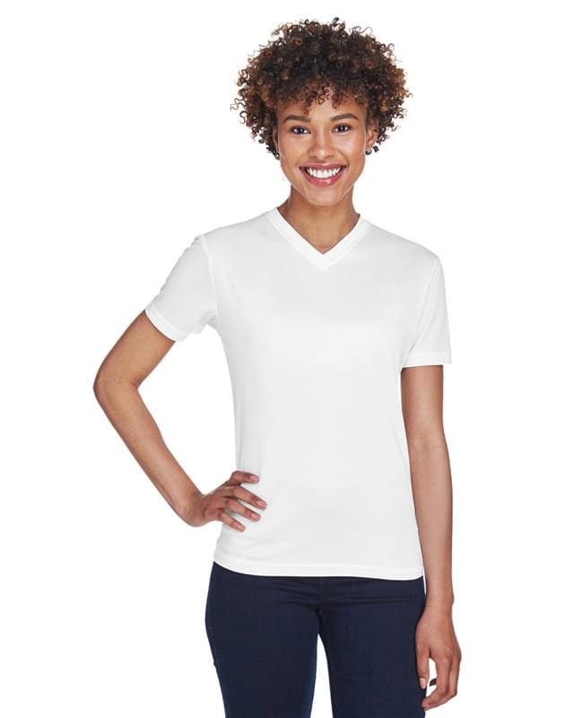 Ladies' Cool & Dry Sport V-Neck T-Shirt