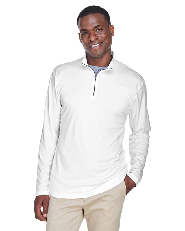 Men's Cool & Dry Sport Performance Interlock Quarter-Zip Pullover