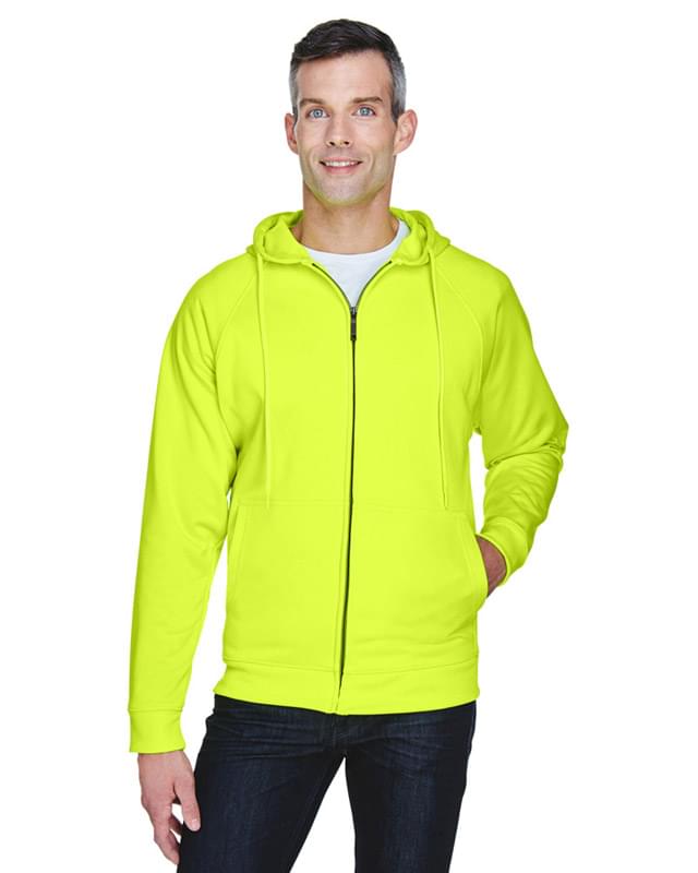 Adult Rugged Wear Thermal-Lined Full-Zip Hooded Fleece