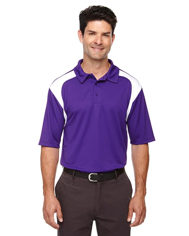 Men's Eperformance Colorblock Textured Polo