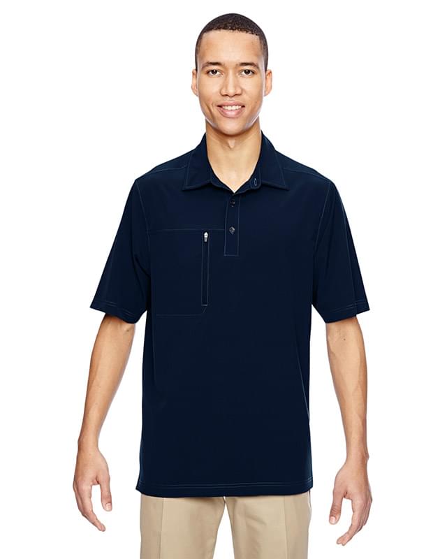 Men's Excursion Crosscheck Woven Polo