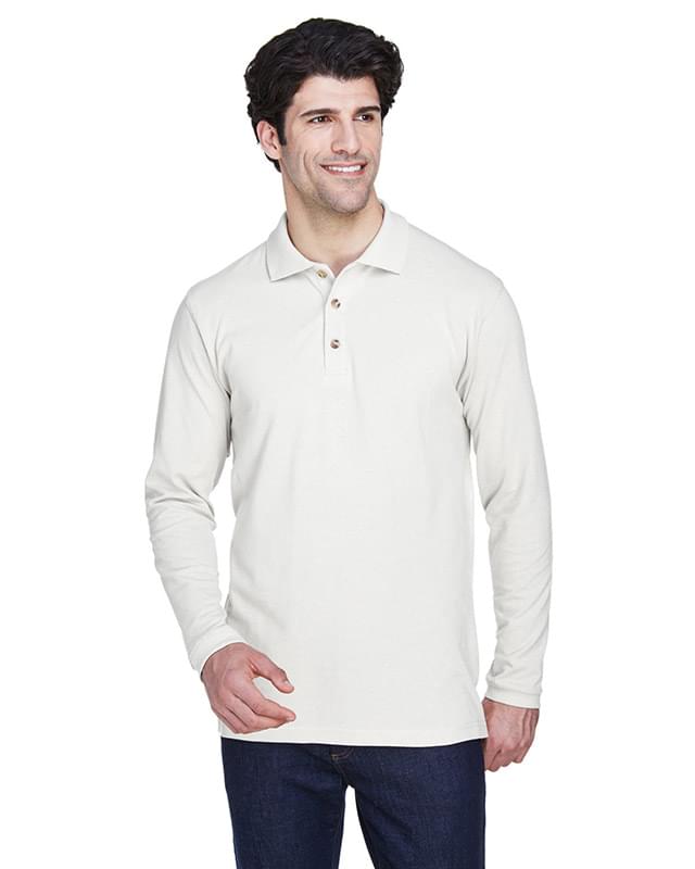 Adult Long-Sleeve Classic Piqu Polo