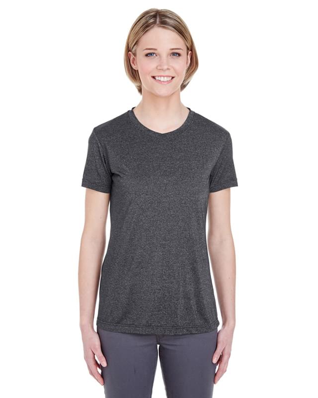 Ladies' Cool & Dry Heathered Performance T-Shirt