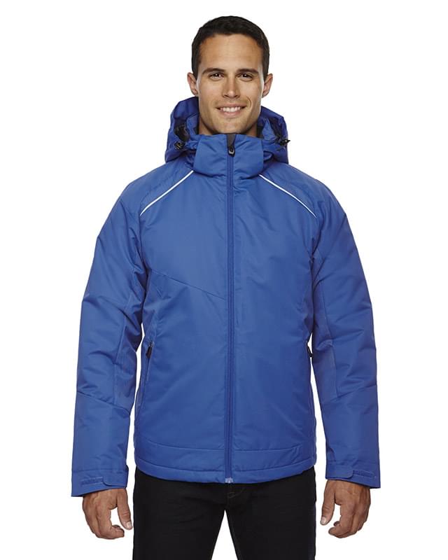 Men's Linear Insulated Jacket with Print