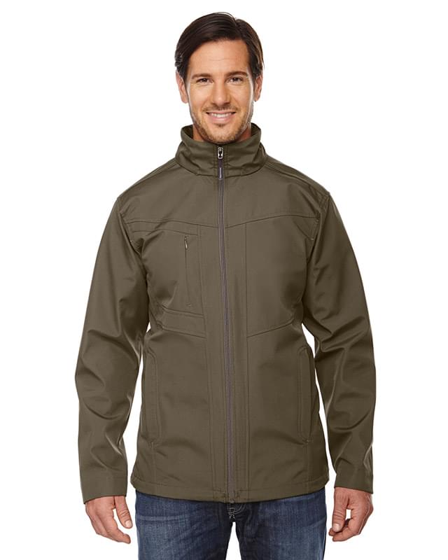 Men's Forecast Three-Layer Light Bonded Travel Soft Shell Jacket