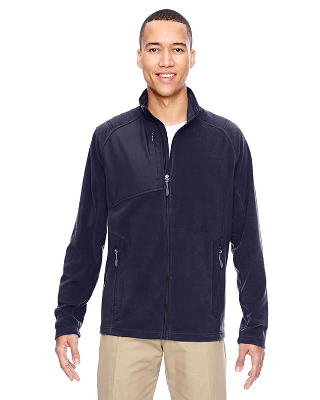 Men's Excursion Trail Fabric-Block Fleece Jacket