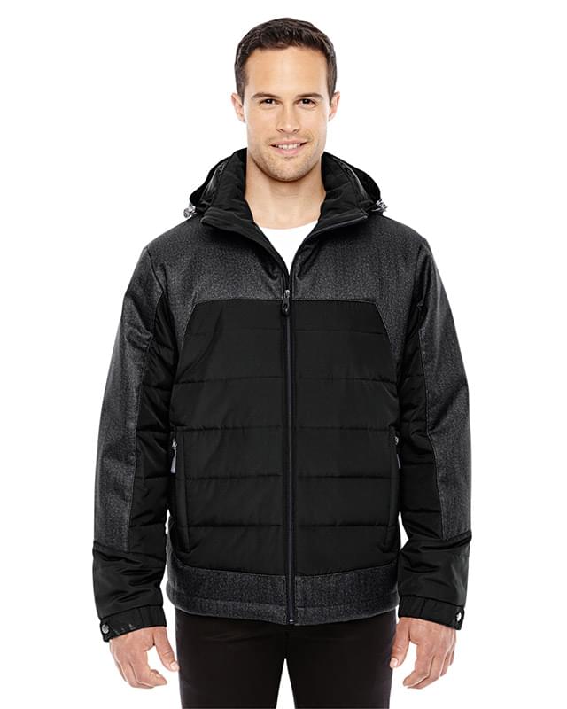 Men's Excursion Meridian Insulated Jacket with Melange Print