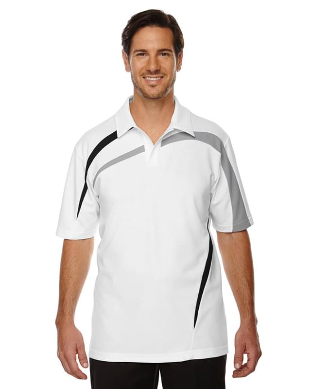 Men's Impact Performance Polyester Piqu Colorblock Polo