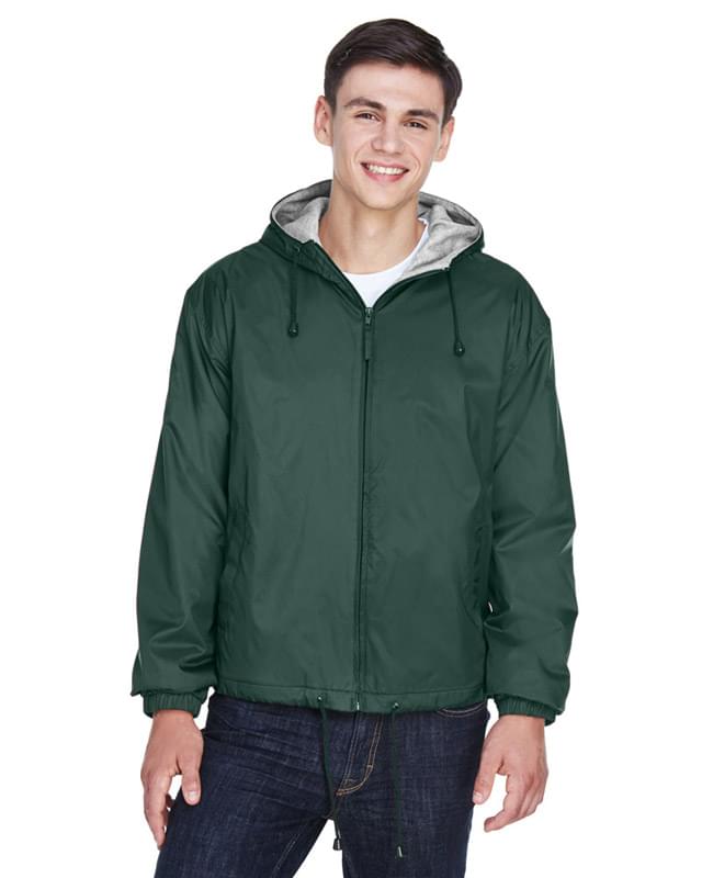 Adult Fleece-Lined Hooded Jacket