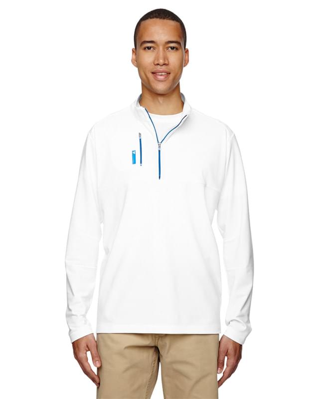 Men's puremotion Mixed Media Quarter-Zip