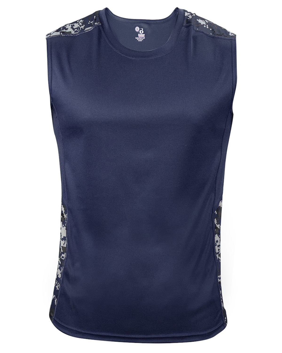 Digital Sleeveless Tight-Fit Tee