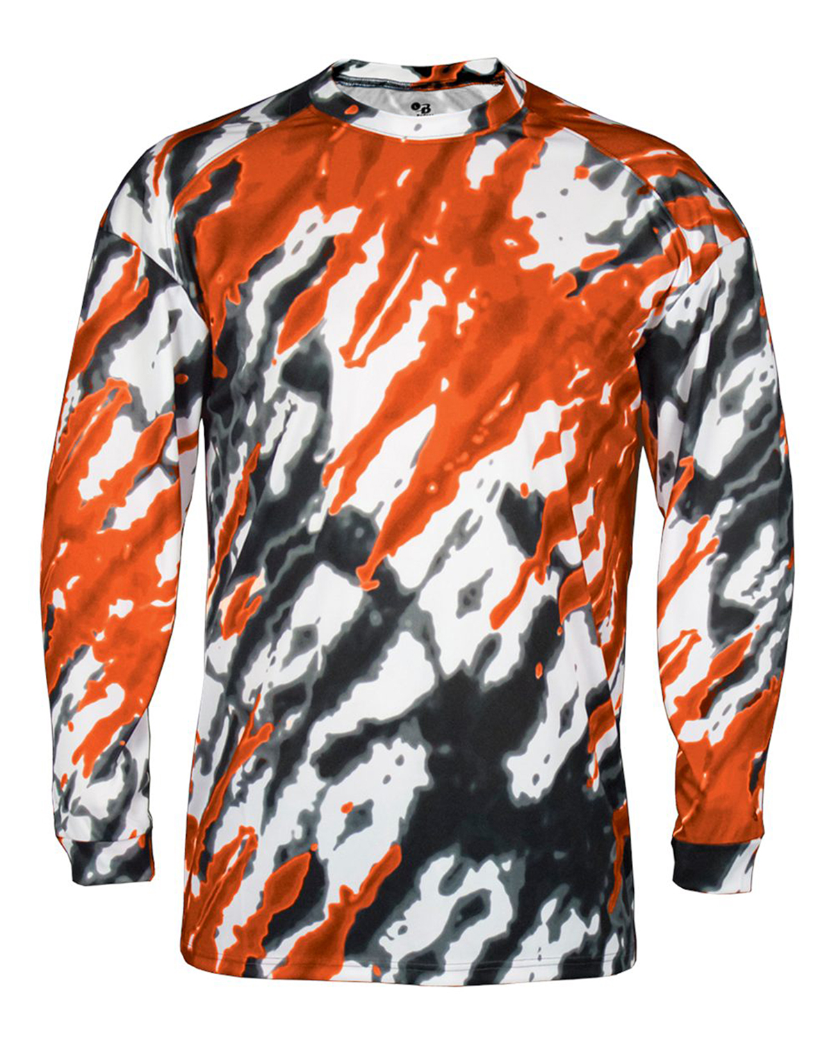Adult Tie Dri Sublimated Long Sleeve Tee