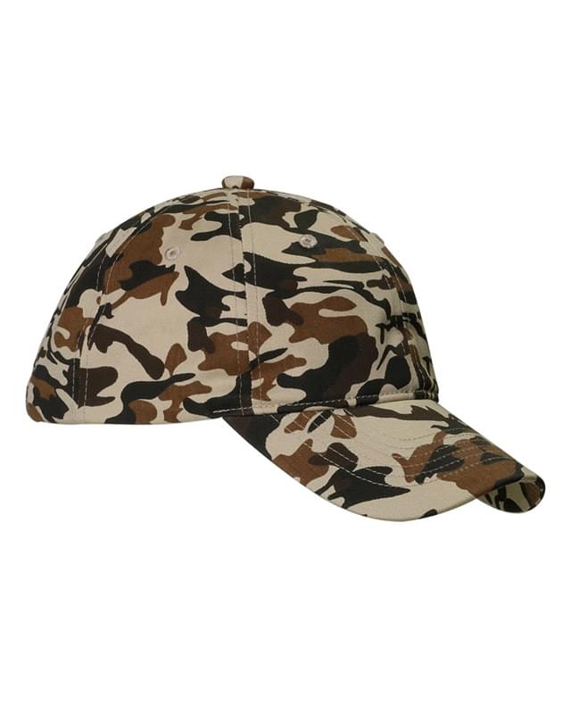 Unstructured Camo Cap