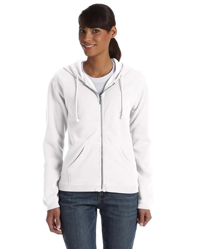 Ladies' 9.5 oz. Full-Zip Hooded Sweatshirt
