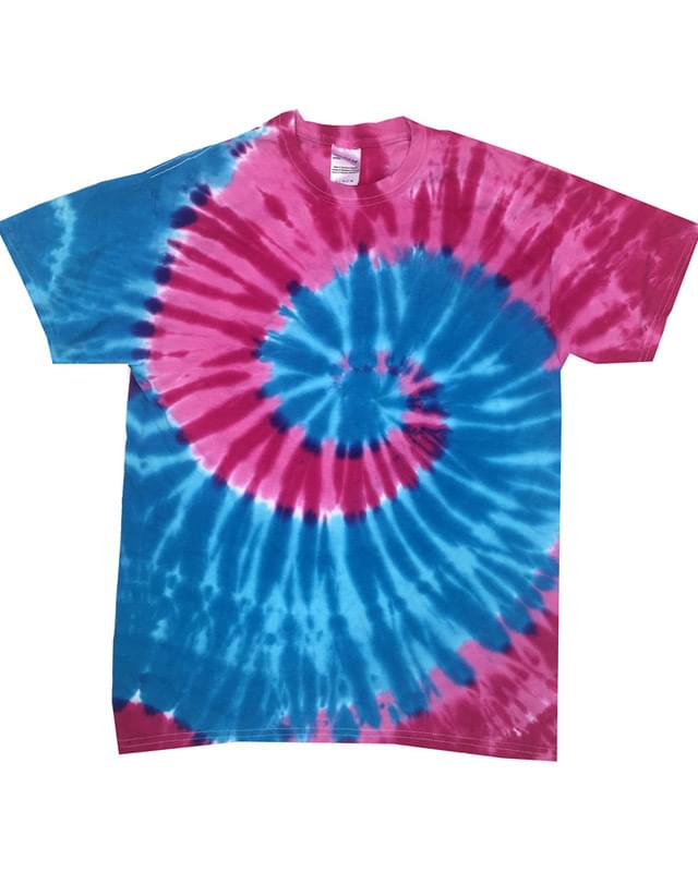 Adult 5.4 oz., 100% Cotton Islands Tie-Dyed T-Shirt