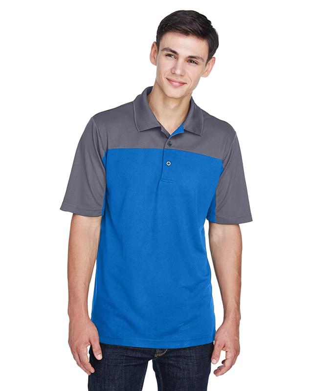 Men's Balance Colorblock Performance Piqu Polo