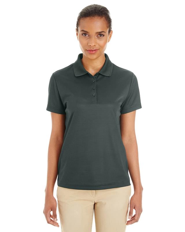 Ladies' Express Microstripe Performance Piqu Polo