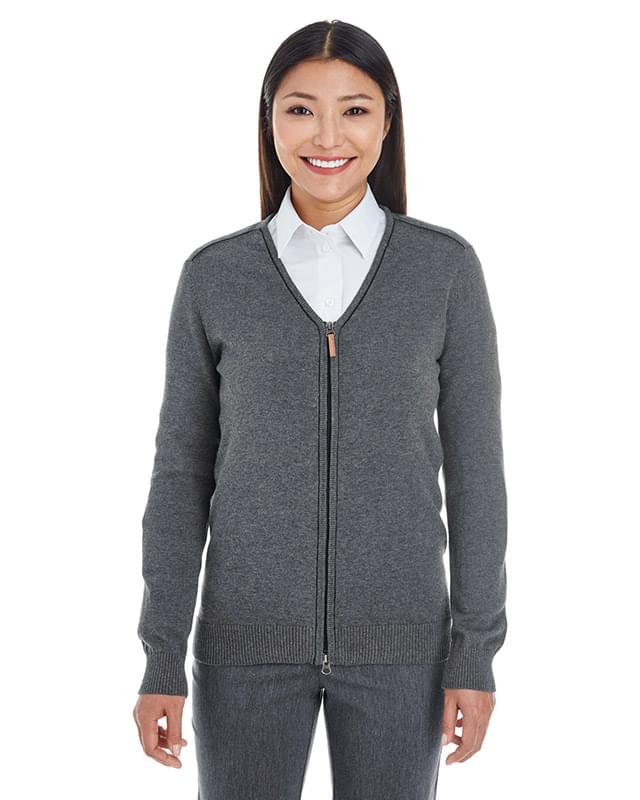 Ladies' Manchester Fully-Fashioned Full-zip Sweater